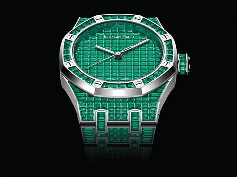 audemars piguet royal oak selfwinding emerald|royal oak selfwinding 50th anniversary.